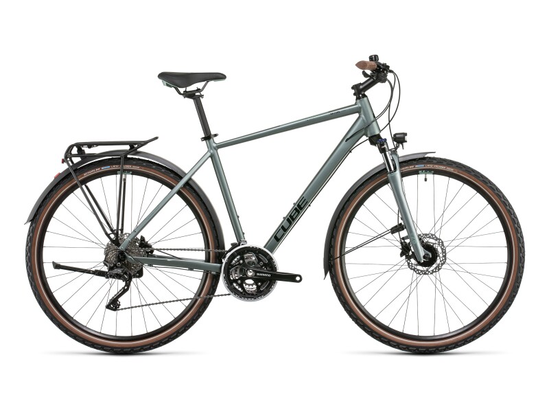 Cube Nature Pro Allroad silvergreen´n´black