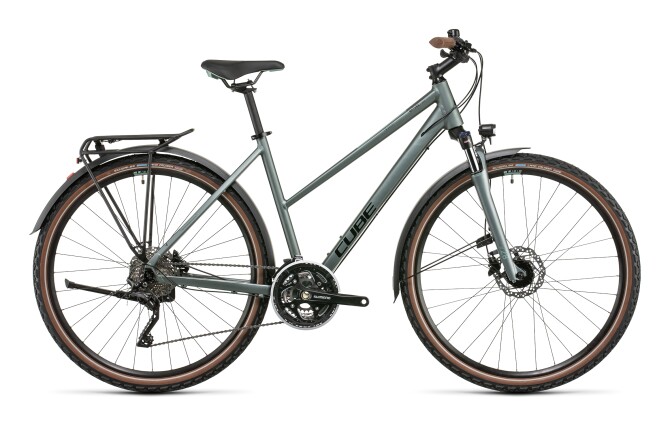 Cube Nature Pro Allroad silvergreen´n´black