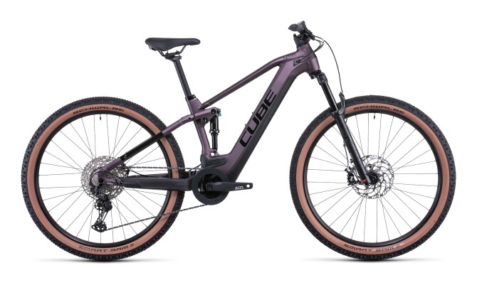 Cube Stereo Hybrid 120 Race 625 smokylilac´n´black