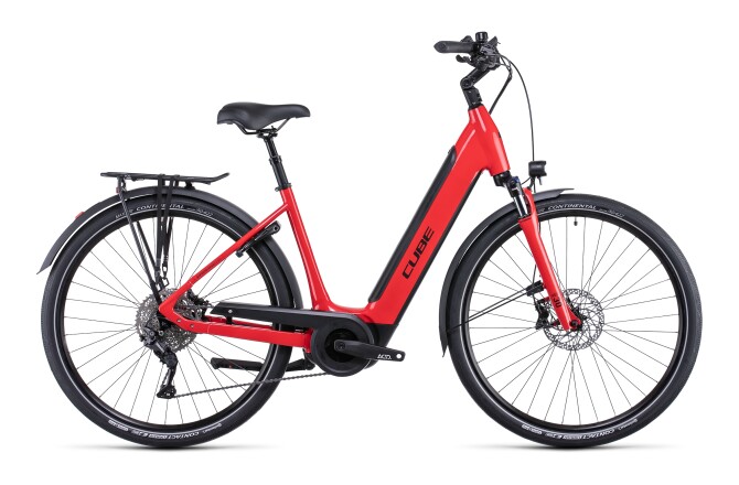 Cube Supreme Sport Hybrid Pro 500 red´n´black