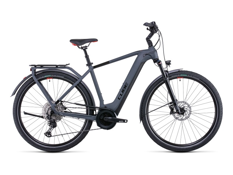 Cube Touring Hybrid EXC 625 grey´n´red