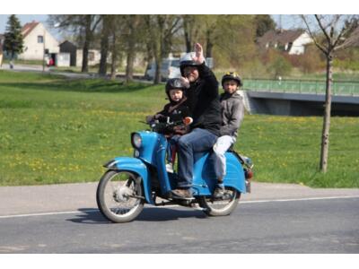 2. Simson/MZ Ausfahrt am 4.5.2013