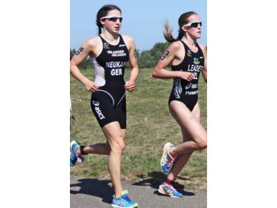 Sarah beim Junior Europacup