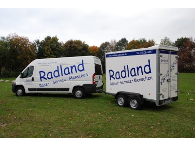 Die Radland-Service-Flotte