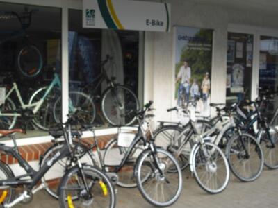 Wilkommen in unserem E-Bike Center