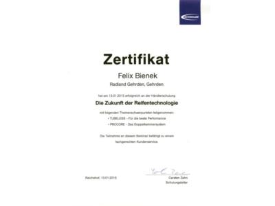 Zertifikate und Auszeichnungen