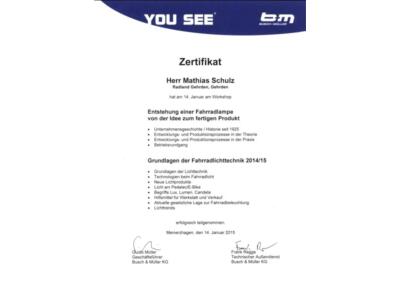 Zertifikate und Auszeichnungen