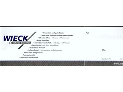 Gutschein - Bestellung