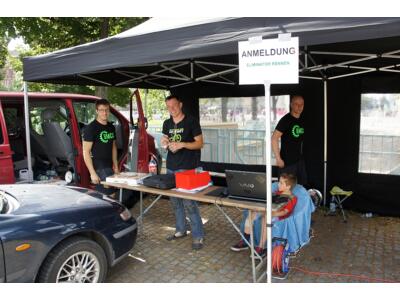 Sport und Spiel am Wasserturm