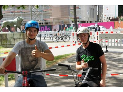 Sport und Spiel am Wasserturm