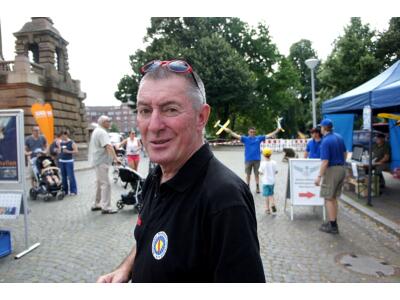 Sport und Spiel am Wasserturm