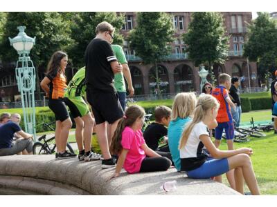 Sport und Spiel am Wasserturm