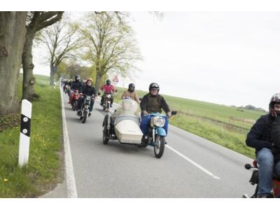 6. Simson MZ Ausfahrt am 6.5.2017