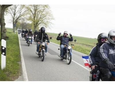 6. Simson MZ Ausfahrt am 6.5.2017