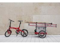 hinterher: Lastenanhänger