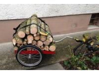 hinterher: Lastenanhänger