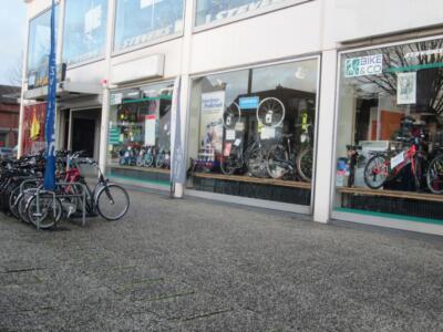 Ansicht Eingang / Schaufenster