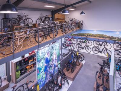 Der Shop im neuen Gebäude