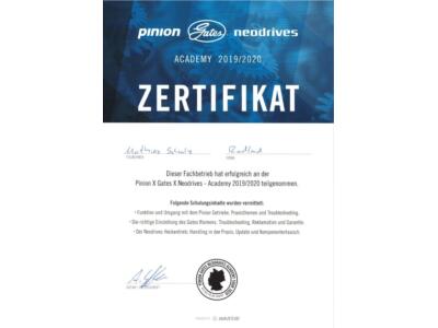 Zertifikate und Auszeichnungen