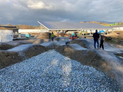 Unser Bikepark entsteht