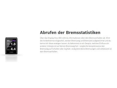 Das neue Bosch ABS-System für E-Bikes ...