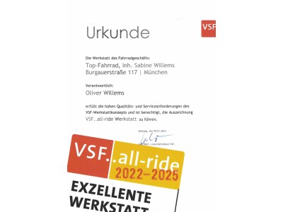 Urkunde VSF..all-ride