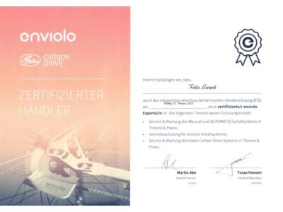 Zertifikate und Auszeichnungen