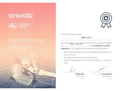 Zertifikate und Auszeichnungen