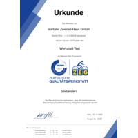 ZEG-TÜV Werkstattzertifizierung