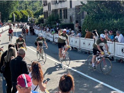 Rad-Team BICI aus Goldbach fährt L´Eroica