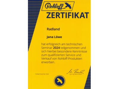 Zertifikate und Auszeichnungen