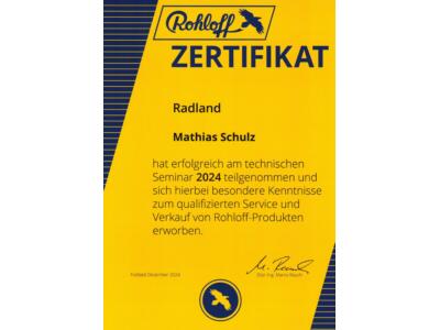 Zertifikate und Auszeichnungen