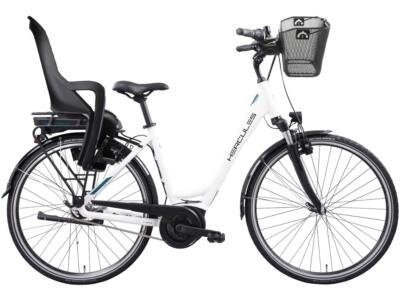 E-BIKE 28" mit Kindersitz