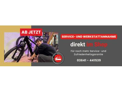 AB JETZT !!! Service- und Werkstattannahme im Shop