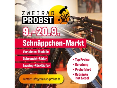 Zweiwöchiger Schnäppchenmarkt