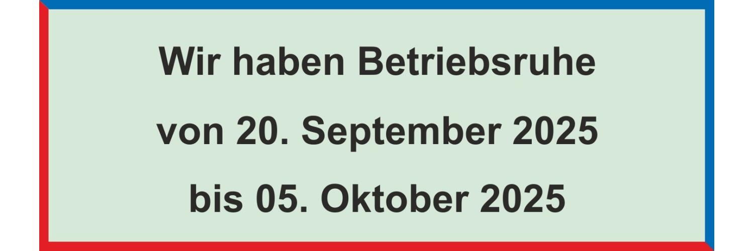 Betriebsruhe