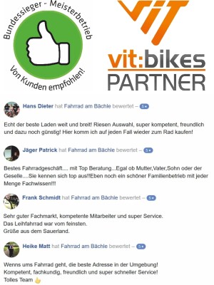 Herzlich Willkommen bei Fahrrad am Bächle in Oberwolfach