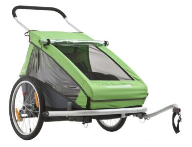 Croozer Kinderanhänger für 2 Kinder Baby