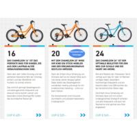 Naloo Kinderräder in versch. Größen und Farben, jetzt im Abverkauf !