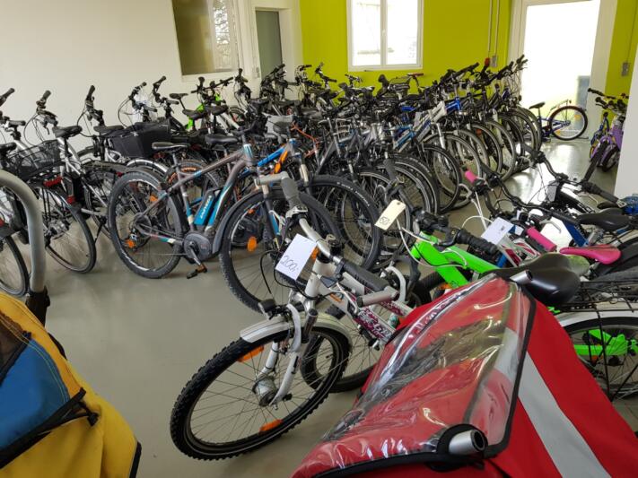 Unsere Leihräder und Gebrauchträder