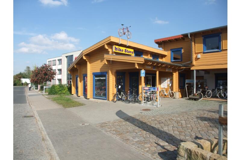 unser Geschäft von vorn