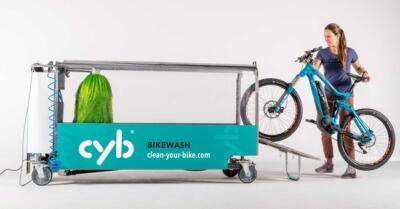 Unsere Fahrradwaschanlage