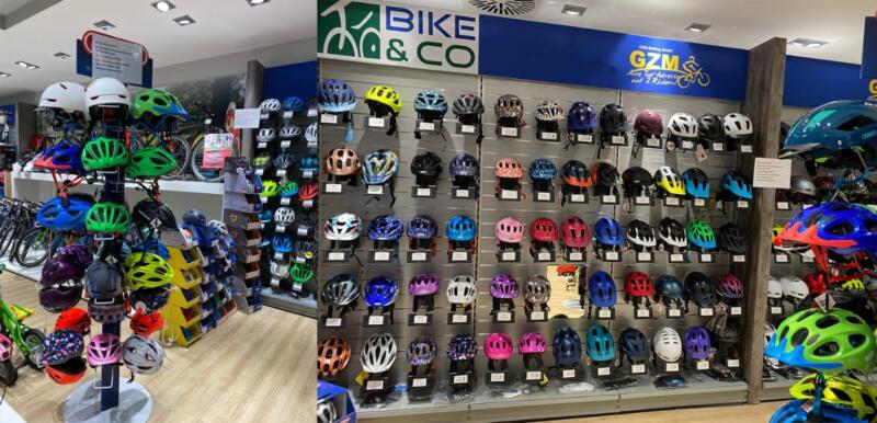 Hier finden Sie Helme für Groß und Klein