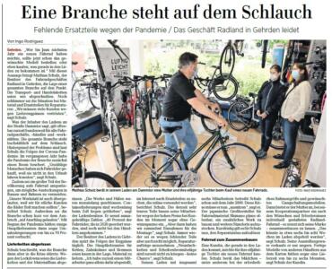 Presseartikel vom 06.08.2021