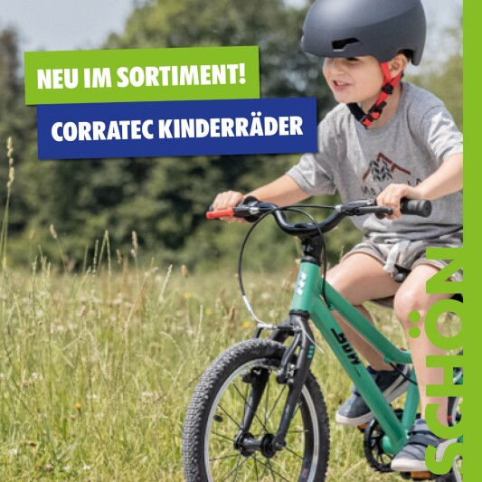 NEU: Corratec Kinderräder