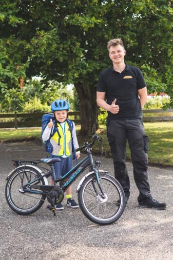Als Schulanfänger sicher im Straßenverkehr