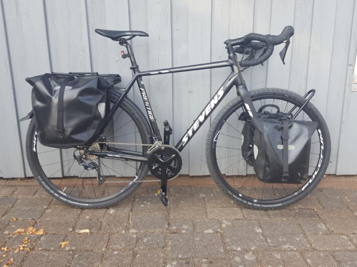 Mit dem Gravel unterwegs ...