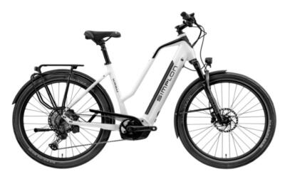 SIMPLON KAGU BOSCH 27.5 Trapez CX, Pearlwhite Glossy/Black Glossy