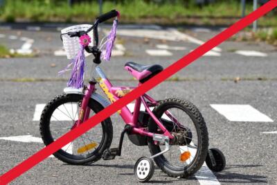 Stützräder NEIN! Danke!