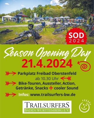 Saison Opening bei den Trailsurfers Baden Württemberg
